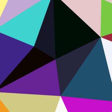 Arka plan çok renkli geometrik poligonal.