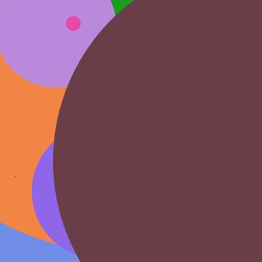 Daire geometrik yeni arka plan çok renkli desen.