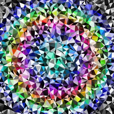 Arka plan çok renkli geometrik poligonal.