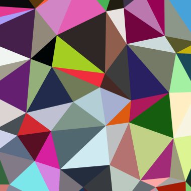 Arka plan çok renkli geometrik poligonal.