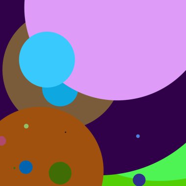 Daire geometrik şaşırtıcı arka plan çok renkli desen.