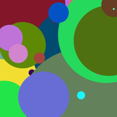 Daire geometrik zarif arka plan çok renkli desen.