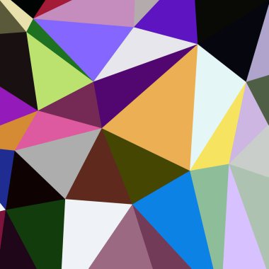 Arka plan çok renkli geometrik poligonal.