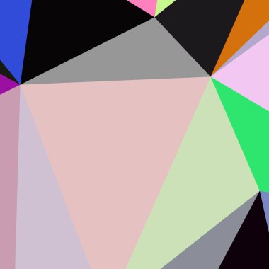 Arka plan çok renkli geometrik poligonal.