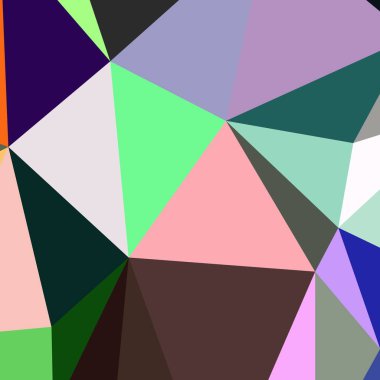 Arka plan çok renkli geometrik poligonal.