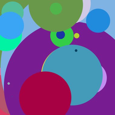 Daire geometrik güzel arka plan çok renkli desen.