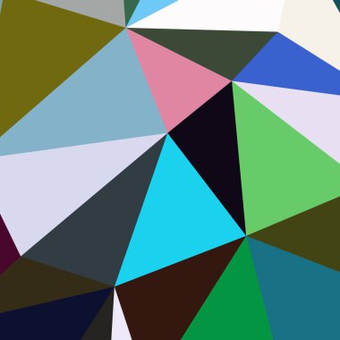 Arka plan çok renkli geometrik poligonal.