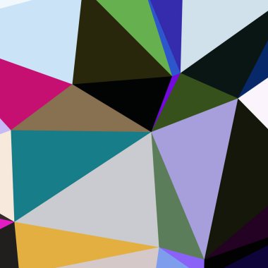 Arka plan çok renkli geometrik poligonal.