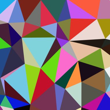 Arka plan çok renkli geometrik poligonal.