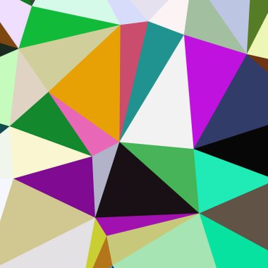 Arka plan çok renkli geometrik poligonal.