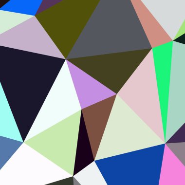 Arka plan çok renkli geometrik poligonal.