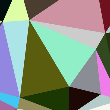 Arka plan çok renkli geometrik poligonal.