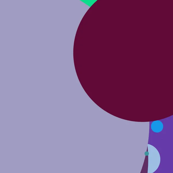 Hålcirkel Geometriska Härlig Abstrakt Bakgrund Multicolor — Stockfoto