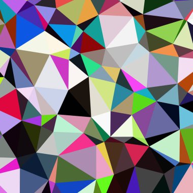 Arka plan çok renkli geometrik poligonal.
