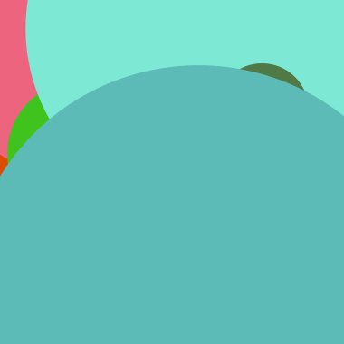 Daire geometrik büyük arka plan çok renkli desen.