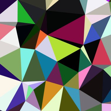 Arka plan çok renkli geometrik poligonal.