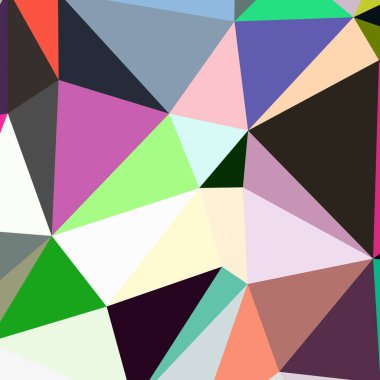 Arka plan çok renkli geometrik poligonal.