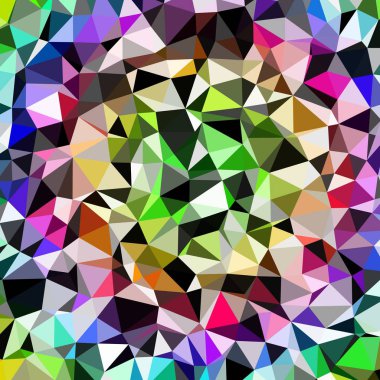 Arka plan çok renkli geometrik poligonal.