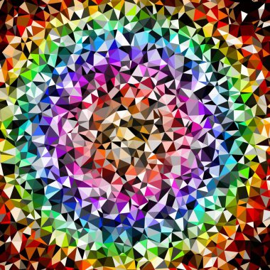 Arka plan çok renkli geometrik poligonal.