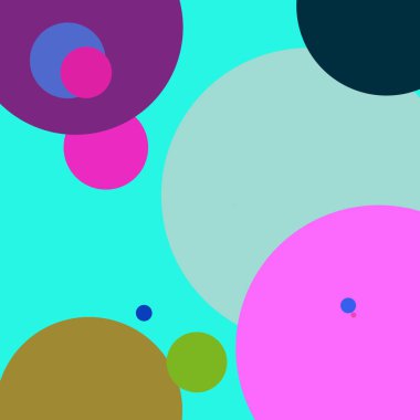 Daire geometrik büyük arka plan çok renkli desen.