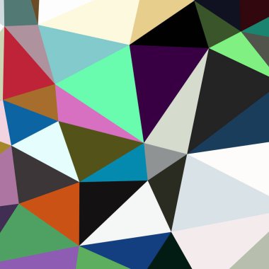 Arka plan çok renkli geometrik poligonal.