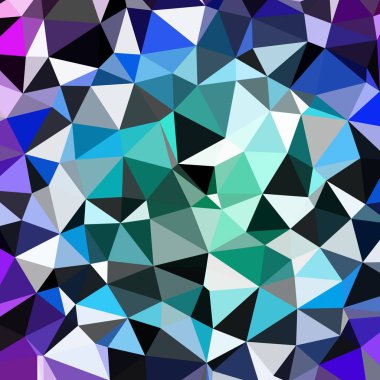 Arka plan poligonal sorunsuz üçgen renk desen.