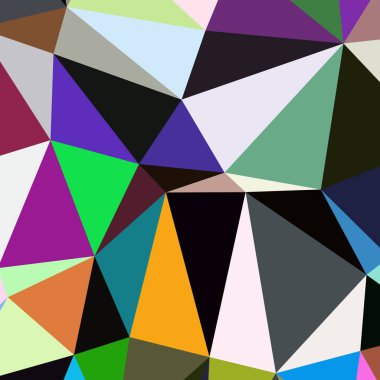 Arka plan çok renkli geometrik poligonal.