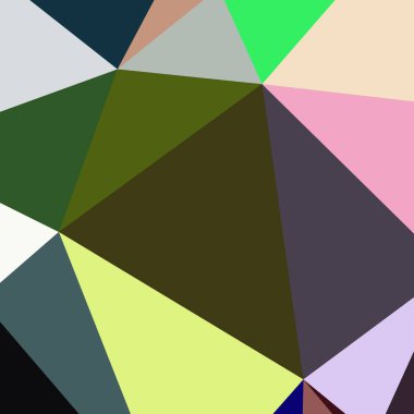 Arka plan çok renkli geometrik poligonal.