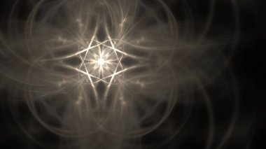 Fantezi kaotik renkli fraktal desen. Soyut Fraktal şekiller. 3D render resimde arka plan veya duvar kağıdı.