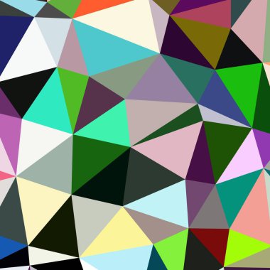 Arka plan çok renkli geometrik poligonal.
