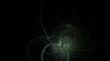 Fantezi kaotik renkli fraktal desen. Soyut Fraktal şekiller. 3D render resimde arka plan veya duvar kağıdı.