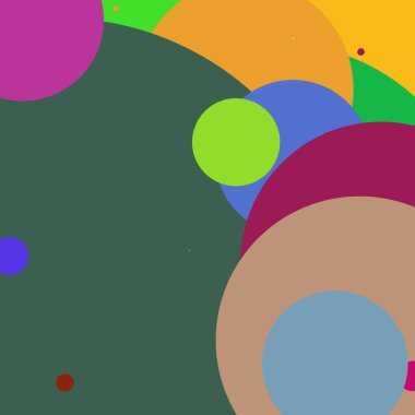 Daire geometrik zarif arka plan çok renkli desen.