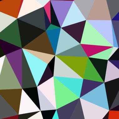 Arka plan çok renkli geometrik poligonal.