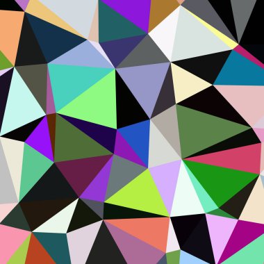 Arka plan çok renkli geometrik poligonal.