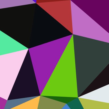 Arka plan çok renkli geometrik poligonal.