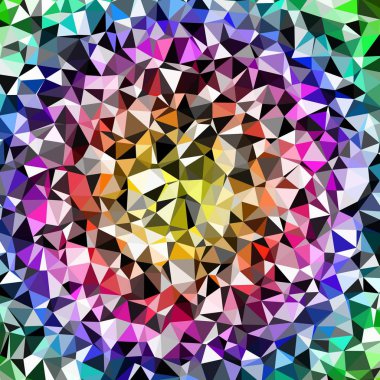 Arka plan çok renkli geometrik poligonal.