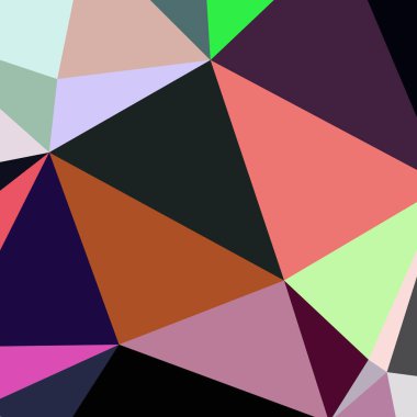 Arka plan çok renkli geometrik poligonal.