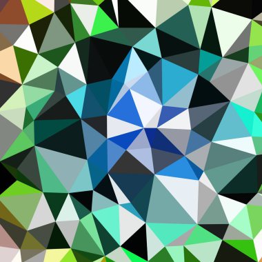 Arka plan poligonal sorunsuz üçgen renk desen.