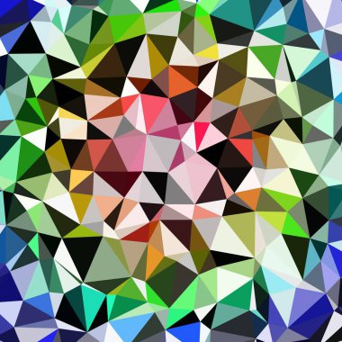 Arka plan çok renkli geometrik poligonal.