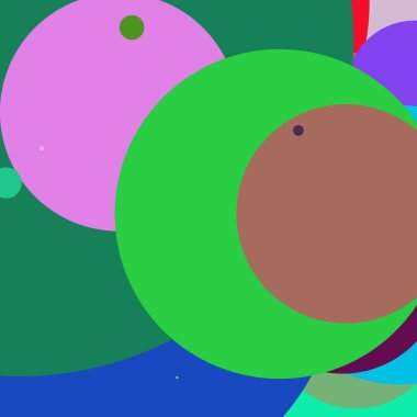 Daire geometrik büyük arka plan çok renkli desen.