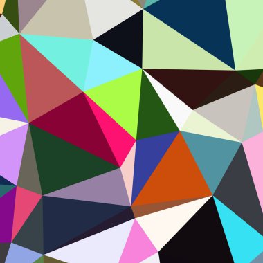 Arka plan çok renkli geometrik poligonal.