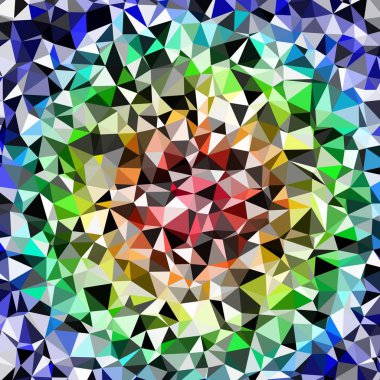 Arka plan çok renkli geometrik poligonal.