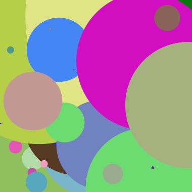 Daire geometrik şaşırtıcı arka plan çok renkli desen.