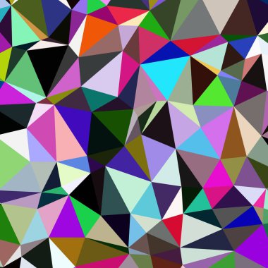 Arka plan çok renkli geometrik poligonal.