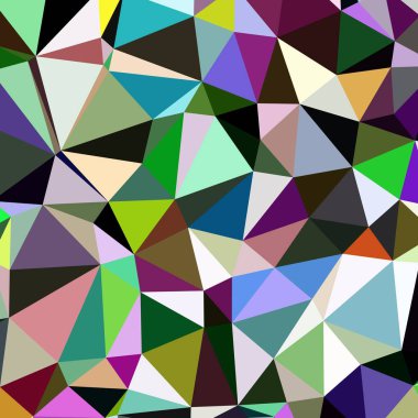 Arka plan çok renkli geometrik poligonal.