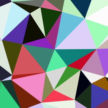 Arka plan çok renkli geometrik poligonal.