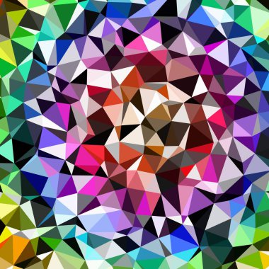 Arka plan çok renkli geometrik poligonal.