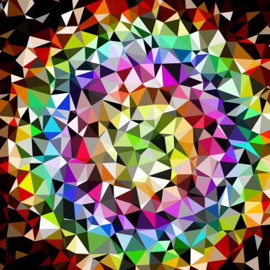Arka plan çok renkli geometrik poligonal.