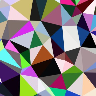 Arka plan çok renkli geometrik poligonal.