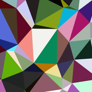 Arka plan çok renkli geometrik poligonal.